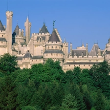 France, Pierrefonds, Castle