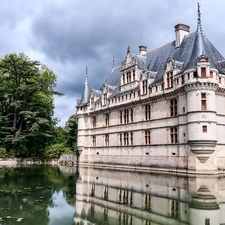 Castle, le Rideau, France, Azay