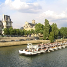 panorama, Paris, France, town