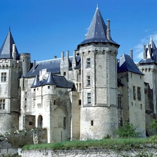 France, Castle, Saumur