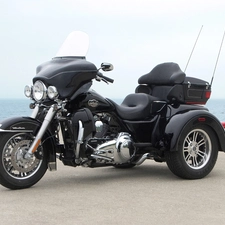 Front, Harley Davidson Tri Glide Ultra Cl, fairing