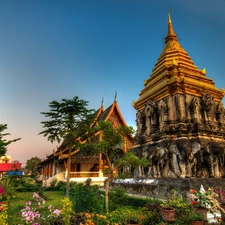 Garden, Thailand, palace