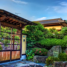 Gate, Garden, japanese