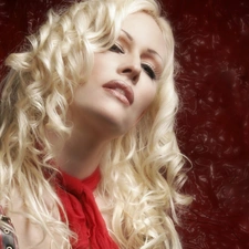 lovely, singer, Genitorturers, Blonde