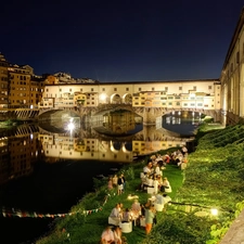 Goldsmiths, Florence, River, Arno, Ponte Vecchio, bridge