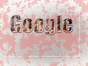 Pink Background, text, Google