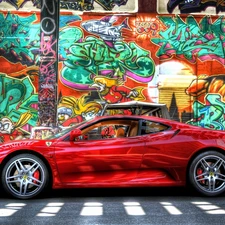 Ferrari, Graffiti