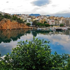 sea, Crete, Greece, Island