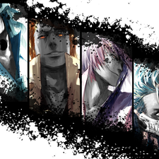 Ulquiora, Ichimaru, Grimmjow, Aizen