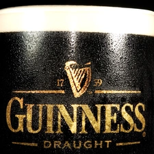 mug, beer, Guinness, dark