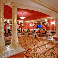 luxury, Hotel hall, hall