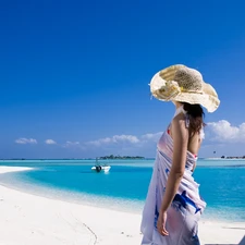 Hat, Beaches, Women