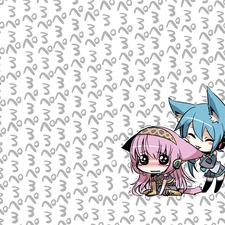 Megurine Luka, Chibi, Hatsune Miku