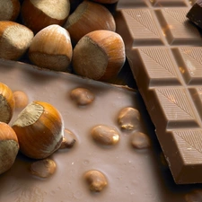 hazelnuts, chocolate, nuts