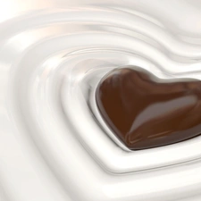 chocolate, Heart