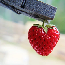 Heart, Strawberry, clip