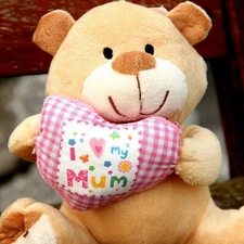 text, teddy bear, Heart teddybear