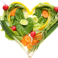 vegetables, Heart