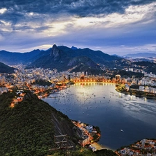 Town, Brazil, The Hills, Rio de Janeiro