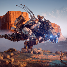 Thunderjaw Machine, game, Horizon Zero Dawn