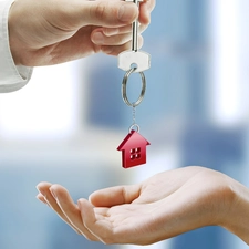 hands, pendant, house, Key