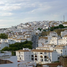 Andalucia, White, Houses, Spain