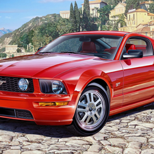 Ford Mustang, Coast, Houses