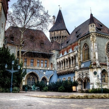 Hungary, Castle, Vajdahunyad