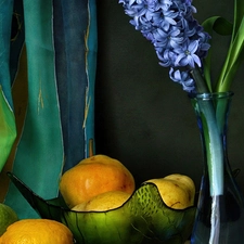 bowl, bowl, hyacinth, Fruits