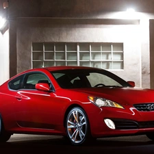 Red, Hyundai Genesis Coupe