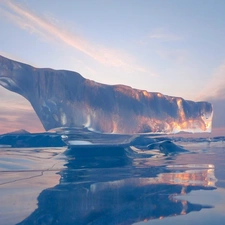 mountains, Ice