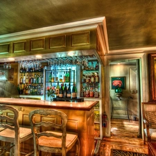 interior, Bar, Stool