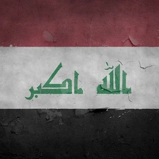 flag, iraq