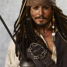 Jack Sparrow, sword