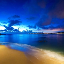 Saint Jean De Luz, France, Beaches, clouds, sea