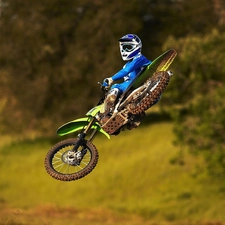 tire, Kawasaki KX250F, jump