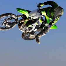 Kawasaki KX450F Monster Energy, jump