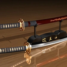 katana, sword, samurai