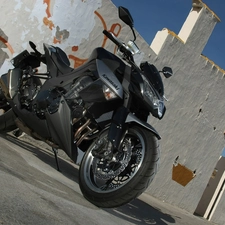 plough, Black, Kawasaki Z1000