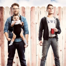 Neighbours, movie, Neighbors, men, Zac Efron, Fance, Actors, Seth Rogen, Kid