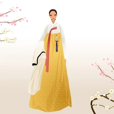 kimono, Japanese, Twigs