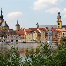 Kitzingen, panorama, town