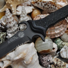 Shells, knife