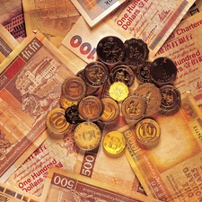 money, Hong, Kong, coins