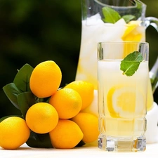 lemons, juice, lemon, jug