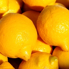 Yellow, lemons
