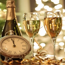 Lights, Clock, Champagne