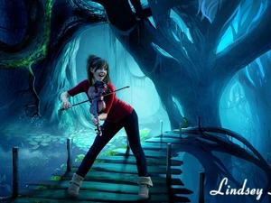 lindsey stirling, graphics