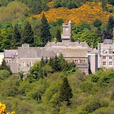 Scotland, by, Loch Ness, Castle