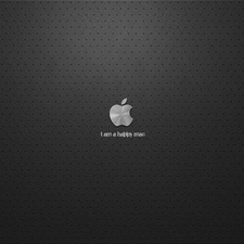Apple, metal, logo, skin